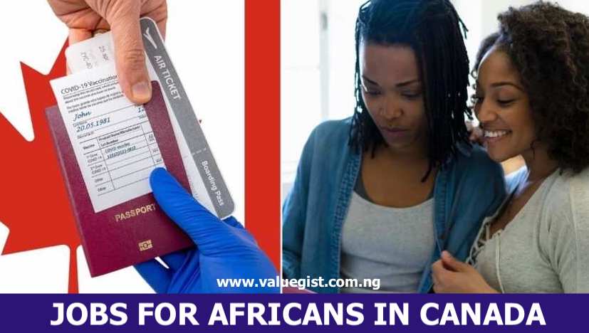Jobs for Africans in Canada