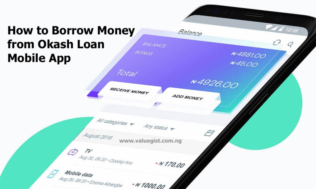 How to Borrow Money from Okash Loan App