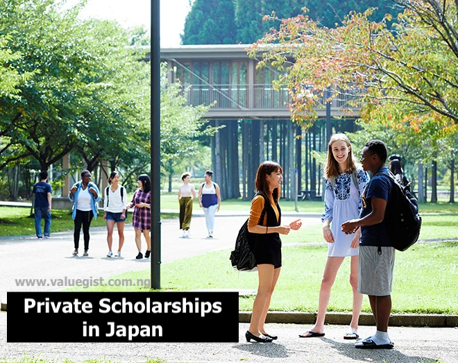 Private Scholarships in Japan