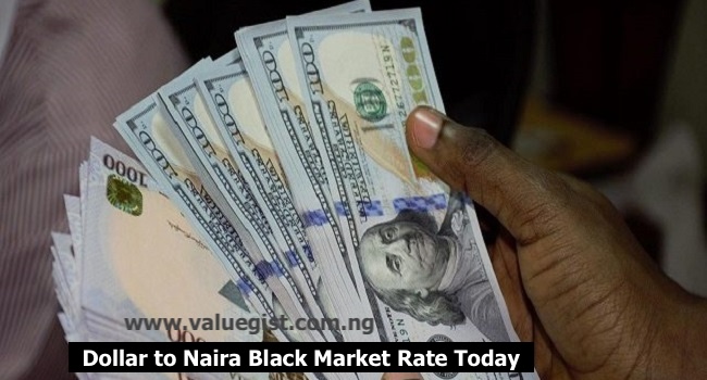 Dollar to Naira Black Market Rate Today