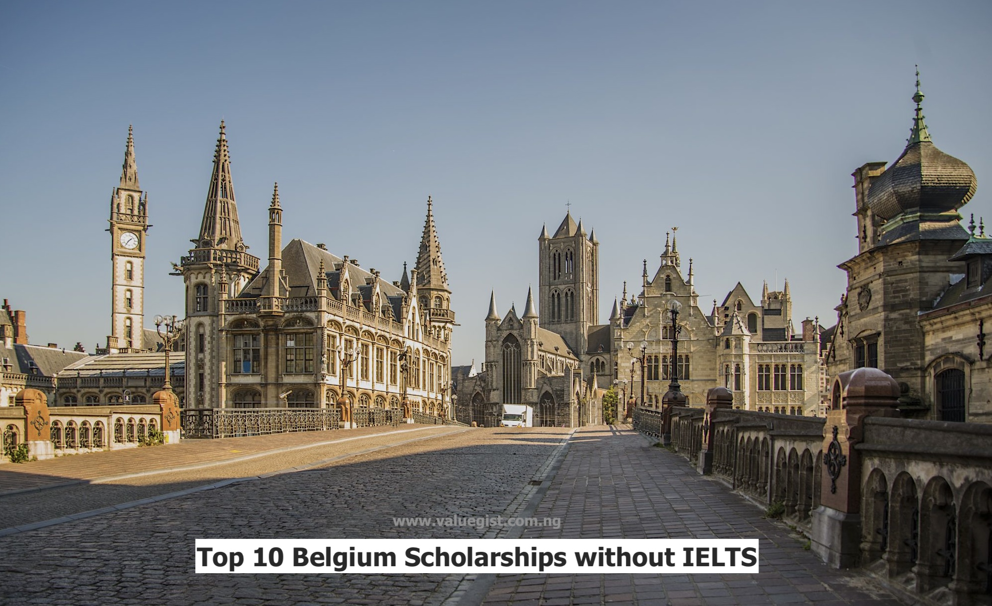 Top 10 Belgium Scholarships without IELTS