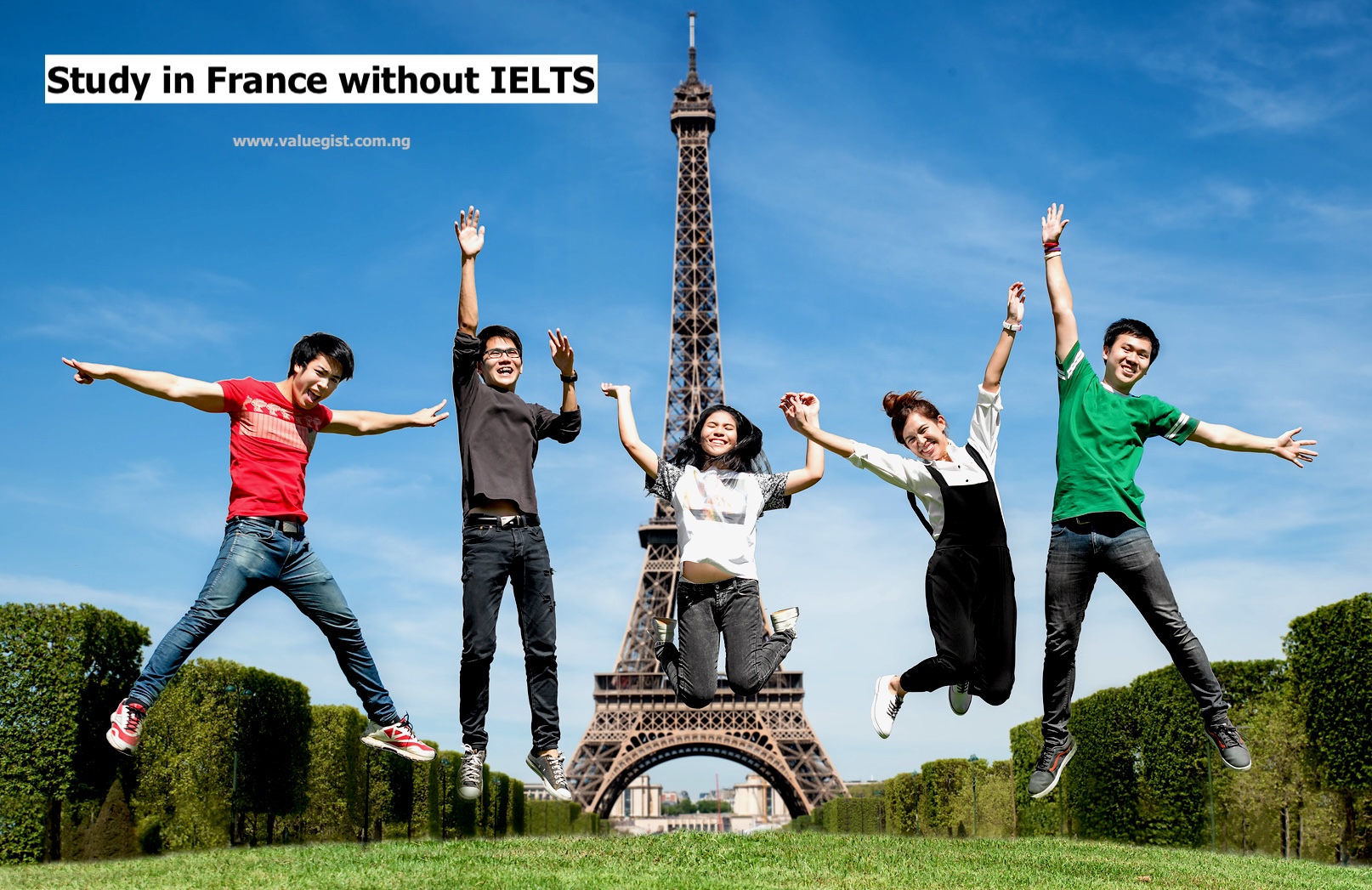 Study in France without IELTS