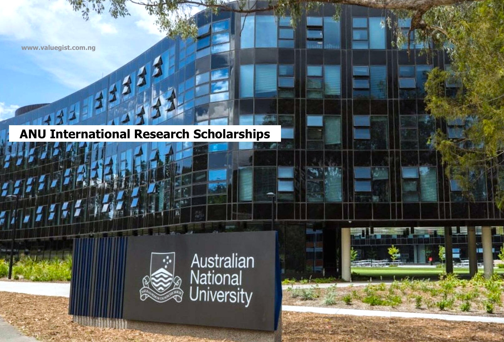 ANU International Research Scholarships