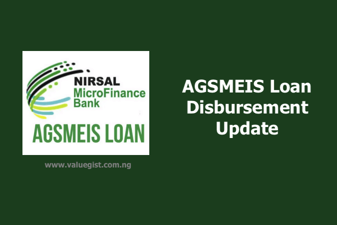 AGSMEIS Loan Disbursement Update