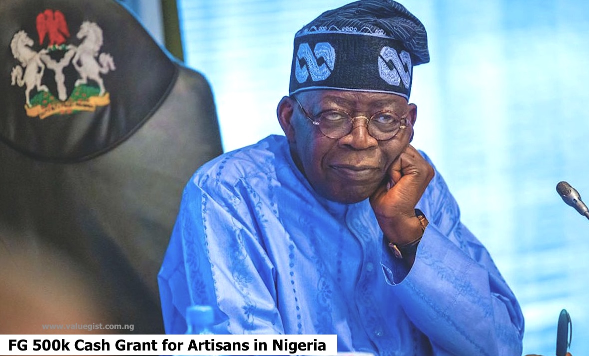 FG 500k Cash Grant for Artisans in Nigeria